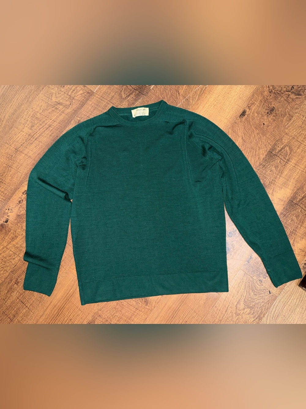 Men's Deep Green Crewneck Sweater